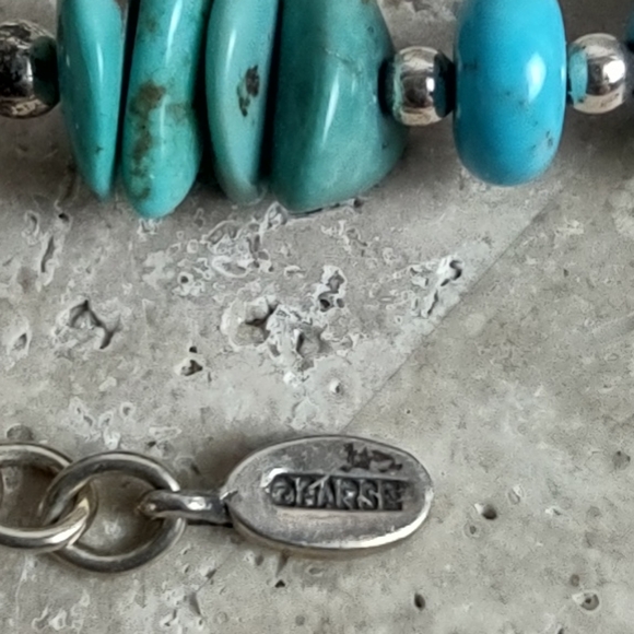 Barse Turquoise/Sterling Silver Necklace - Picture 11 of 11